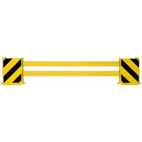 BLACK BULL Regalschutz-Planke Set C 2.300 2 Schutzwinkel 2 gelbe Planken B 2.300-2.700mm (1/3)