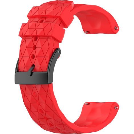 Bracelet en silicone compatible avec la montre connectée GPS Suunto 9 et le bracelet de remplacement pour moniteur de fréquence cardiaque au poignet Suunto 9 Baro Sport