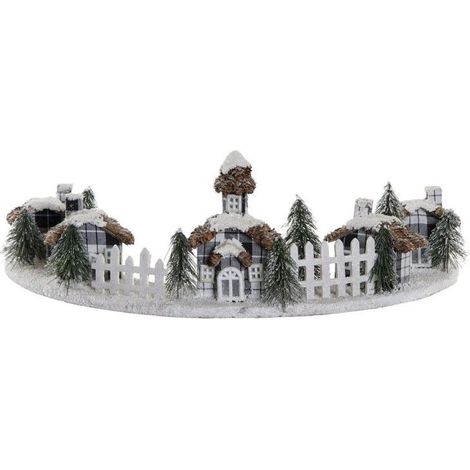 BASE DE SAPIN DE NOËL AVEC LED - 60X30X19 (1/4)