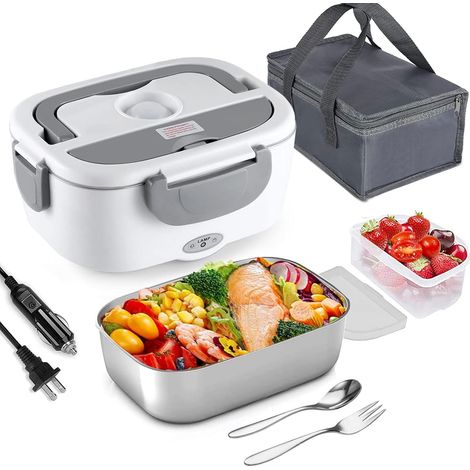 Sac isotherme repas électrique acier inoxydable 1.5 L (1/4)