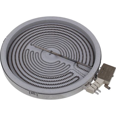 Electrolux - piano cottura in ceramica-due piastre- 205/120mm - 2200/750w - ego 10.51211.084 - 140057321014 - 7321423968689