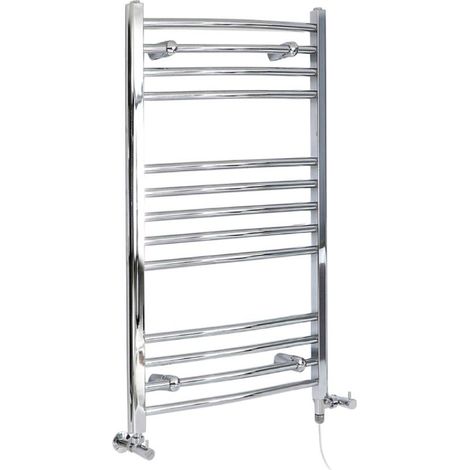 Hudson Reed Kent - Sèche-Serviettes Design Mixte Moderne Incurvé - Chromé - 100 cm x 59.8 cm