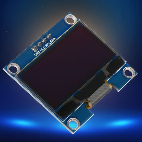 1,3-Zoll-OLED-I2C-Modul – 128x64-Bildschirm mit weißer Schrift – I2C-Kommunikation (1/5)