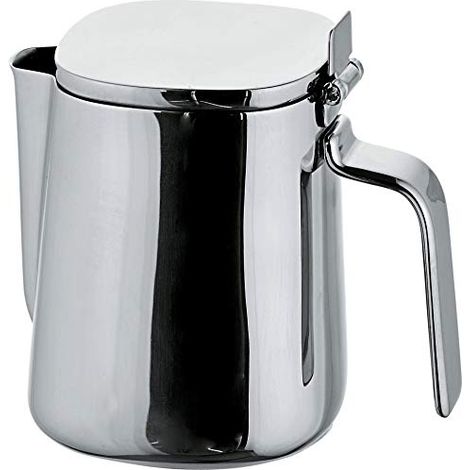 Alessi - A411 - Cremiera in acciaio inossidabile 18/10 lucido con coperchio (1/4)