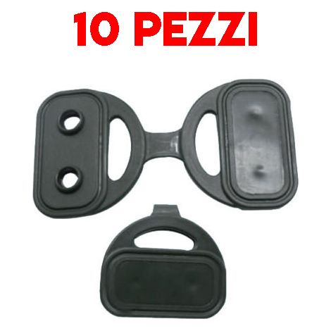 BOTTONI CLIPS PER RETE OMBREGGIANTE FISSAGGIO ANCORAGGIO PZ.10 (21338)