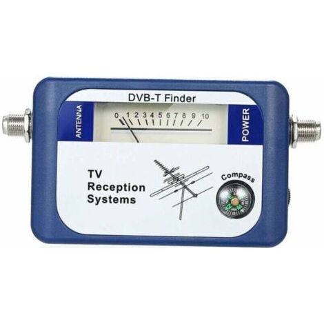 QORVA-Indicateur DVB-T Détecteur de signal satellite numérique 95DT (1/4)