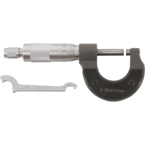 Micromètre d'extérieur 0-25mm haute qualité - AC 0517 - CLAS Equipements
