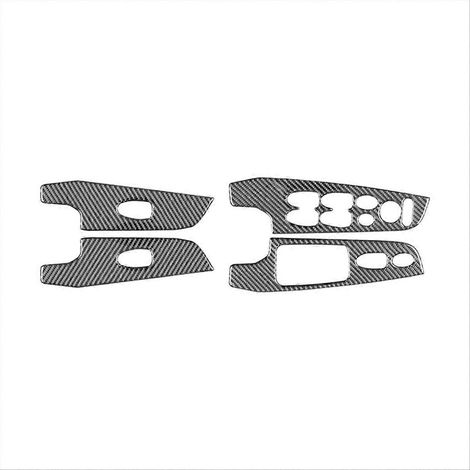 Guarnición autocollante para interruptor de nivel de vidrio de coche Honda Civic 8e evolución (2006-2011), conducto de salida (1/5)