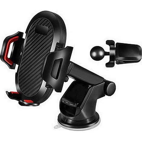 Accesorios para coche, fibra óptica para coche, teléfono para coche, soporte telescópico, soporte telescópico con ventosa (1/3)