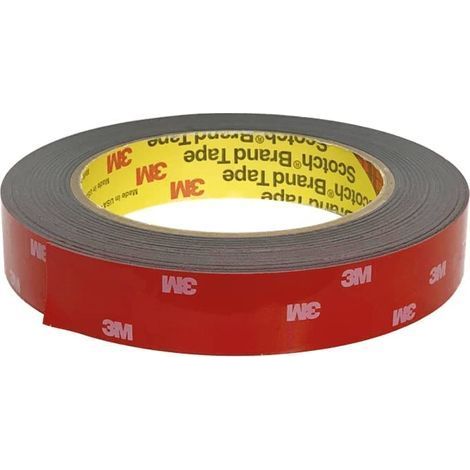 Ruban adhésif mousse thermique anti-chaleur pour arceau serre de jardin,3M Double Face Ruban Adhésif Extra Fort,Imperméable et ultra Résistant aux Hautes Températures Ruban de montage pour 20MM X 3M (1/5)
