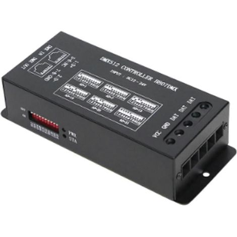 DMX512-Controller, Anschluss an DMX512-Konsole, unterstützt WS2812, WS2813--