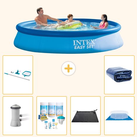 Intex Piscine Easy Set Ronde - 366x76 cm - 7-pièces S20237 (1/5)