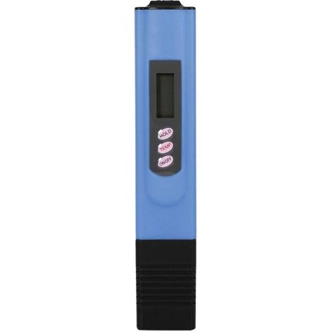 Probador de calidad de agua, filtro de pureza, comprobador de TDS para agua potable doméstica, piscinas, acuarios, hidroponía, etc., amarillo (azul) (1/4)