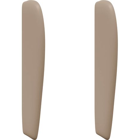 Maison Exclusive - Kopfteil Ohr Braun 80 x 23 x 6 cm PVC