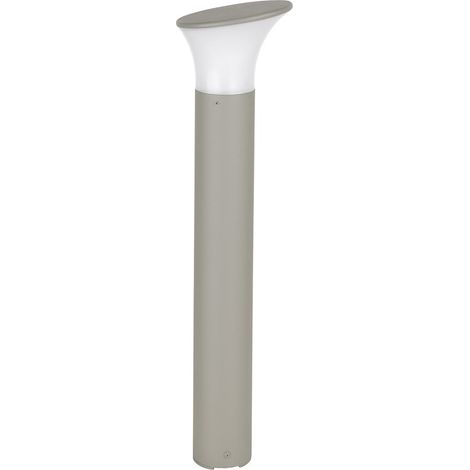 Lampadaire de jardin moderne en aluminium IP54 Ares 80 - Silver (1/2)