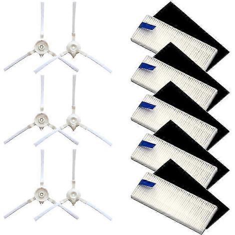 Filtre HEPA latéral pour aspirateur robot Tefal Rowenta Explorer 20 40 50 75 RG7687/RR7687WH série Smart Force Sweep x3 (1/5)