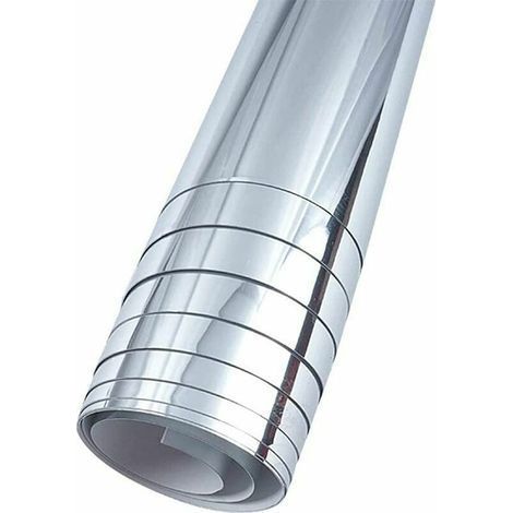 Sticker - Décoration murale - PET - Argenté - 2000 x 500 x 0,1 mm (1/5)