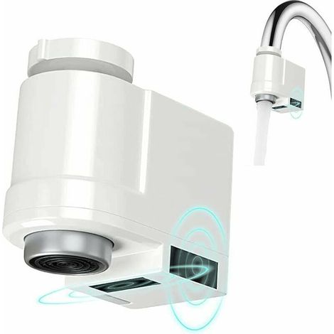 VURAHOME - Autres accessoires de robinetterie Adaptateur de robinet sans contact Smart Sensor Robinet pour cuisine salle de bain Capteur infrarouge automatique avec protection anti-trop-plein Facile à (1/5)