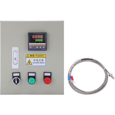 BERM – temperature controller, smart thermostatic control box, 3-phase, with M6 thermocouple, 380V AC (1/5)