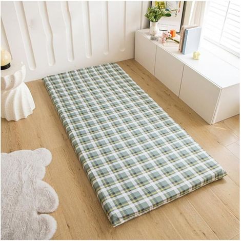 Bardusch-Housse imprimée pour matelas futon 90x190 cm, revêtement amovible en coton lavable (B) (1/5)