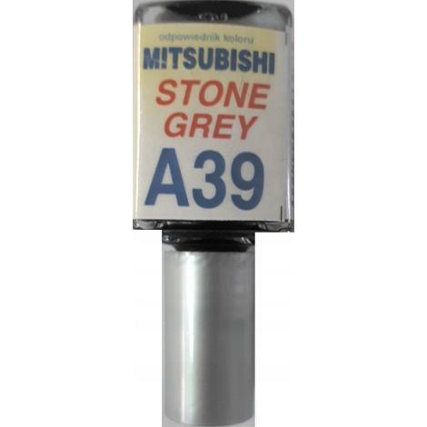 Reparación de arañazos en la pintura del Mitsubishi A39 gris piedra 10 ml ARA (1/5)