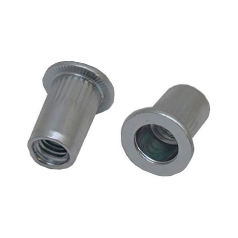 Rivet Acier Gris longueur 10.5mm diamètre 5.9mm M4 ( Prix pour Sachet de 100 )