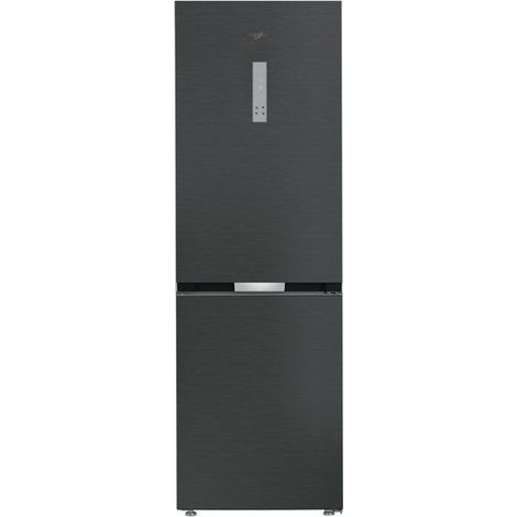 Réfrigérateur combiné - WHIRLPOOL - WHK26363XBR5E - 316 L - Classe D - Dual NoFrost 6e Sens - 59,5x66,3x186,5 - Dark Inox (1/3)