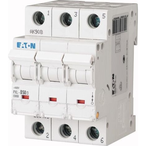 Eaton Interruttore automatico (MCB), 50 A, 3p, Caratteristica: B, 236405