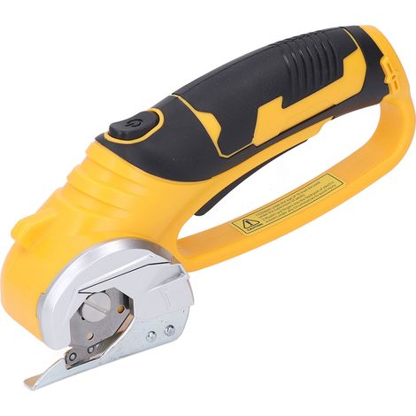 Coupe-tissu électrique sans fil à ciseaux, portable, avec éclairage, pour moquette, carton et tissu (1/5)