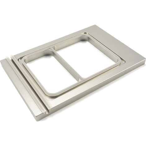 Menu Tray 225 x 175 mm - Small - 2 Compartments - Maxima
