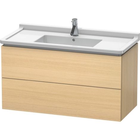 Duravit L-Cube bâti-support lavabo suspendu, 2 tiroirs, (1/5)