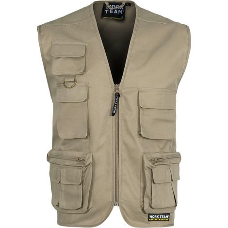 Chaleco Industrial 0013S | Beige - XXL (1/3)