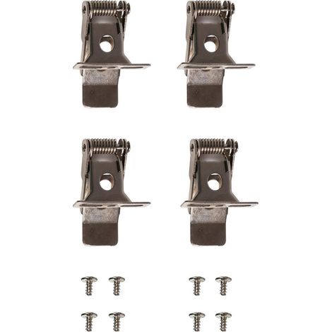 Einbauset für Paneele Silber