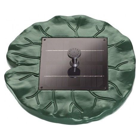 Pompe solaire de bassin flottante Pontec Pondosolar Lily Island 40280 (1/5)
