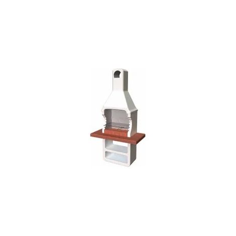 barbecue a legna o carbonella sarom "toronto" 88x58x235,5 cm