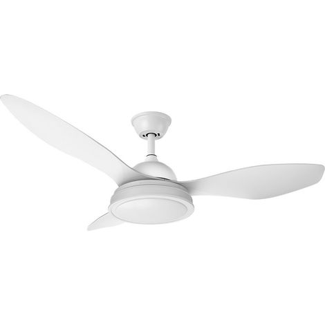 Ventilador 48w Dc Datoo Blanco 3 Aspas Blancas 6 Vel. 33/48x122x122cm 3 Colores C/remoto,memoria Y Temporizador 4080lm (1/3)