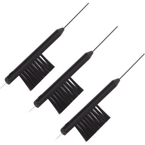 Brosse de Nettoyage pour Appareils Auditifs avec Kit de Nettoyage et Épingle à Cire, Ensemble de Nettoyage Portable pour Prothèses Auditives (1/5)