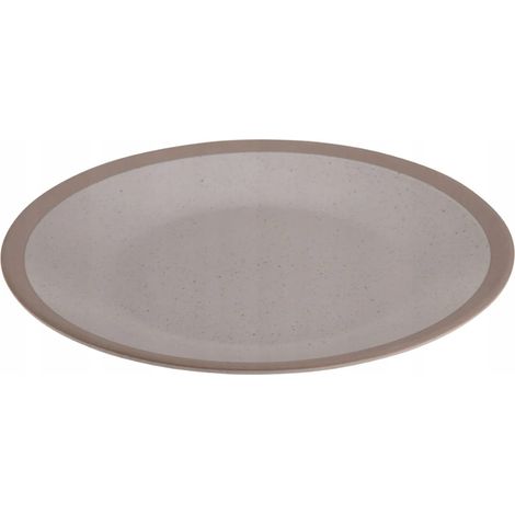 Assiette à dessert en grès 18 cm style bohème (1/3)