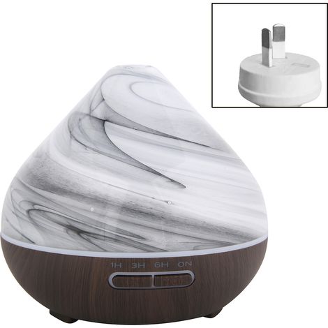 Diffuseur d'aromathérapie ultrasonique 100ml avec humidificateur et veilleuse LED (Prise Australie) (1/5)