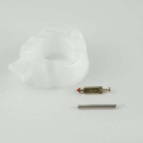 Kit flotteur 3.5grs avec axe et pointeau pour carburateur (1/3)