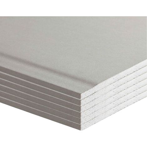 Lastra cartongesso siniat pregyplac plus ba10 120x200cm spessore 9,5mm 6 pezzi