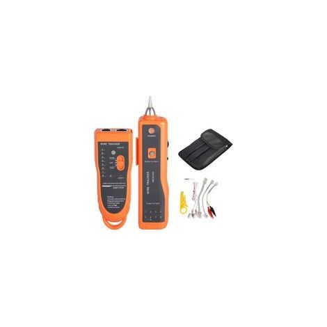RJ11 RJ45 Cat5 Cat6 Traqueur de fil téléphonique Toner Tracer Ethernet Réseau LAN Testeur de câble Détecteur de ligne (1/5)