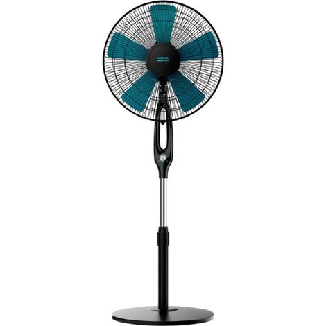 Cecotec Ventilador de Pie con Mando a Distancia EnergySilence 560 Max Smart. 45W, Diámeto de 16", 5 Aspas, Temporizador 12h