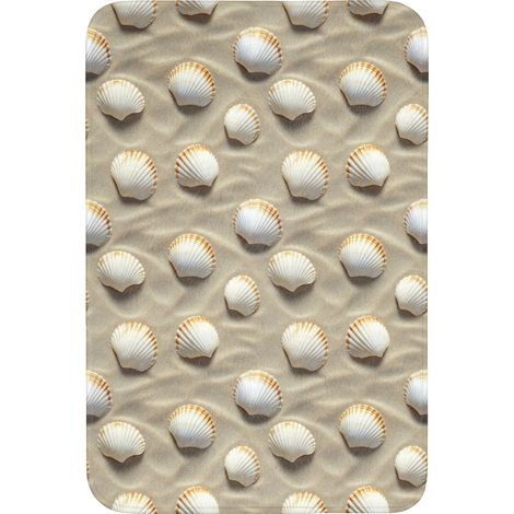 TAPPETINO DA BAGNO Conchiglie - Sabbia - Marittimo 60x90 cm