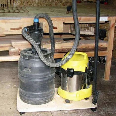 Bagless Cyclone Dust Collector SN50T4 50mm Inner Diameter Accesseries Industrial Separator Collecto
