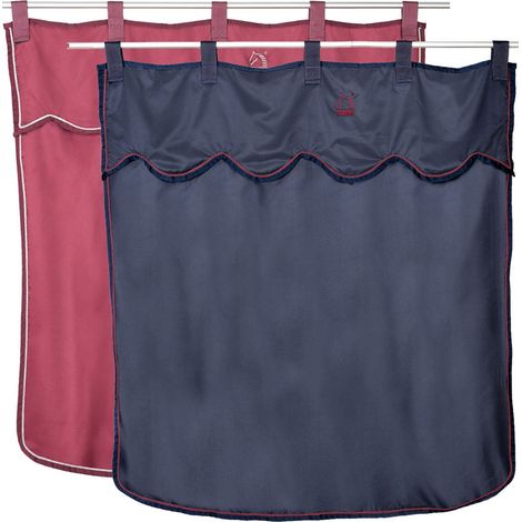 cm 140 x 146(h), Bleu 09: Tente en nylon lavable pour coffre à couvercle de porte avec sangles tearjaw