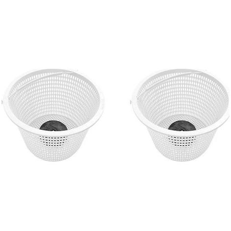 paniers de rechange pour skimmer de piscine avec fond lesté et mécanisme de verrouillage SP1070, skimmer de nettoyage de piscine, blanc S (1/5)