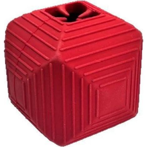 Pallina olfattiva per cani – Giocattolo per la ricerca del cibo – Interattivo – Gioco di arricchimento – Addestramento – Rosso (1/2)
