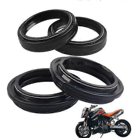 Joints d'étanchéité de fourche avant 43x53x95mm pour amortisseur avant de moto KTM 125 DUKE 200 390 85 250 300 joints d'étanchéité anti-poussière pour fourche avant. (1/5)