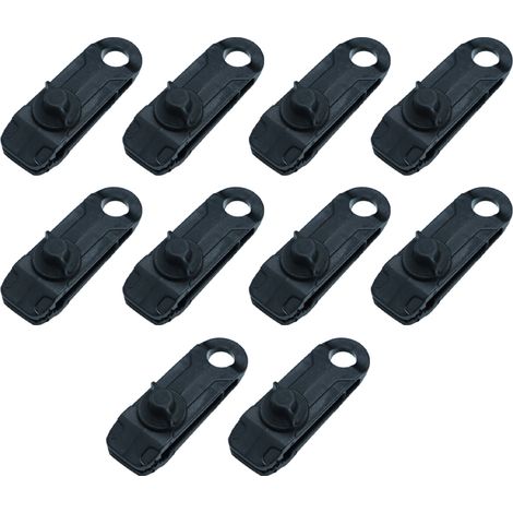 Clips de fixation pour bâche de tente, fixation pour bâche de tente, auvent de camping (1/5)